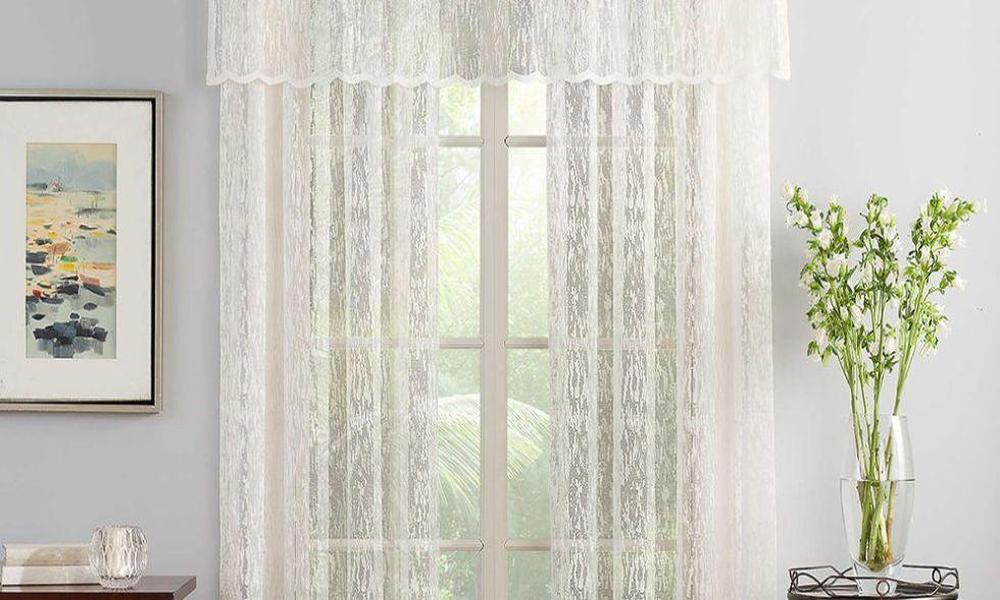 Lace Curtains Enhance Natural Lighting and Privacy